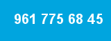 961 775 68 45 961 775 68 45